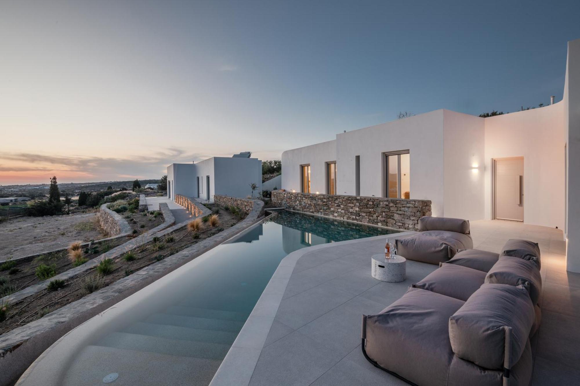 Melora Villas Paros Angairiá Chambre photo